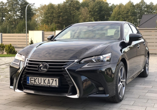 Lexus GS cena 120000 przebieg: 135000, rok produkcji 2017 z Mława małe 232